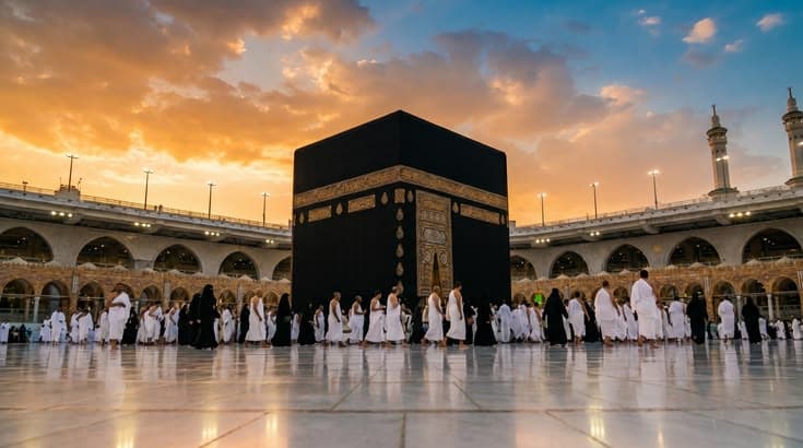 Hajj guided pilgrimage package at Mount Arafat