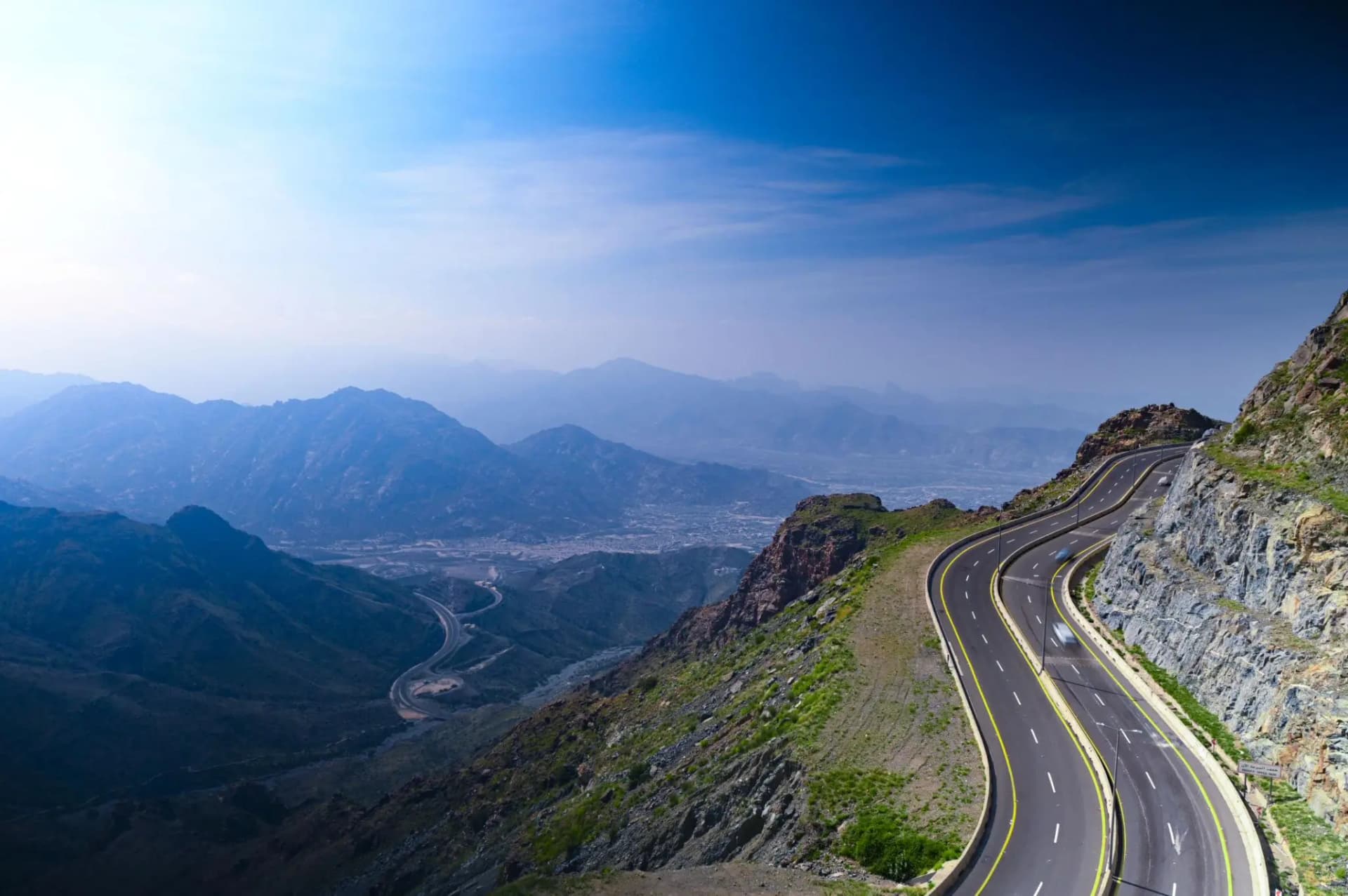 Private transfer service for Makkah → Taif → Return