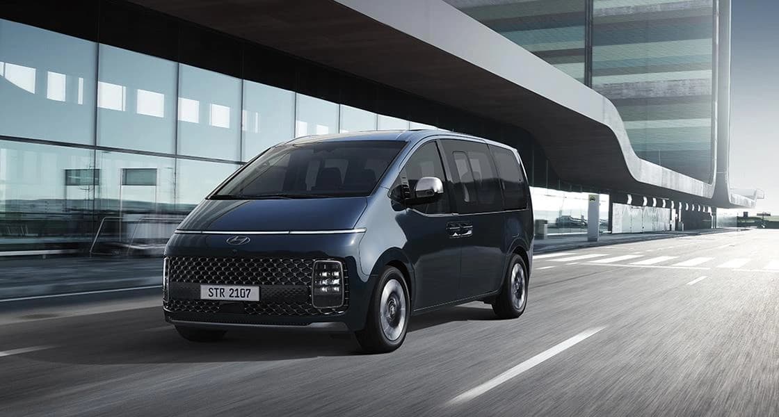 Hyundai Staria private transfer vehicle